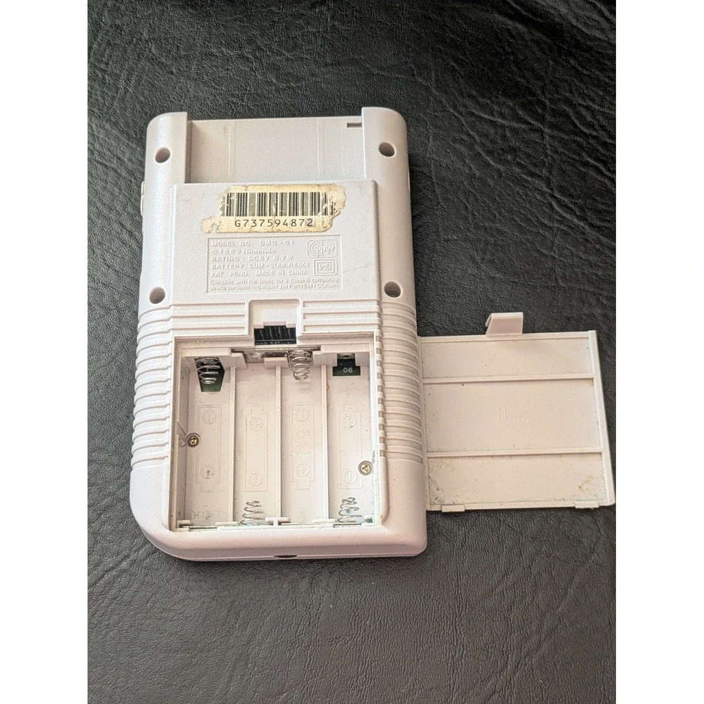 Nintendo Game Boy DMG-01 Console Gray Handheld Tetris Bundle Working